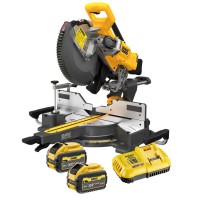 Dewalt DCS781X2-GB 54V XR Flexvolt 305mm Slide Mitre Saw 2 x 9.0Ah Batteries £1,169.00